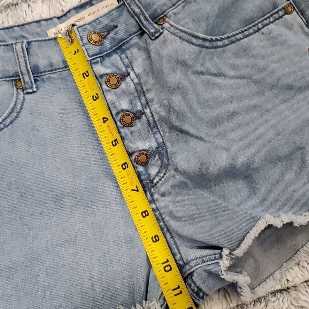 Button down Brave soul London jean shorts - Picture 7 of 7